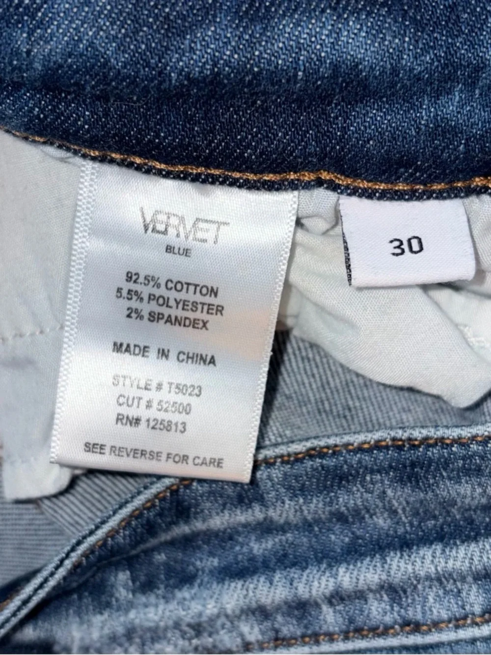 VERVET Distressed Skinny Jeans sz 30 - Picture 4 of 9